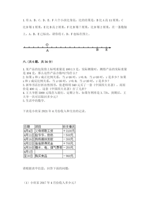 杭州文澜中学小升初数学试卷附参考答案（轻巧夺冠）.docx