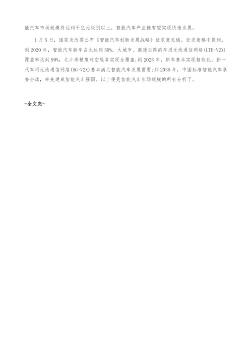 智能汽车市场规模-产业报告.docx