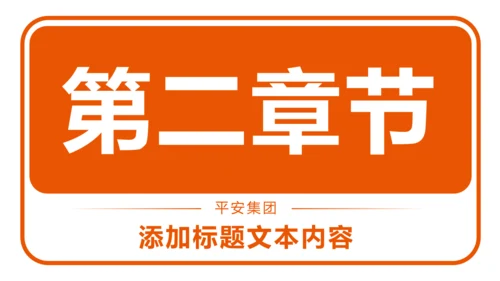 中国平安保险平安银行工作汇报PPT模板