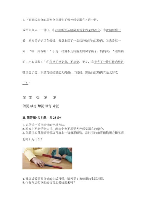 教科版二年级下册科学期末测试卷有完整答案.docx