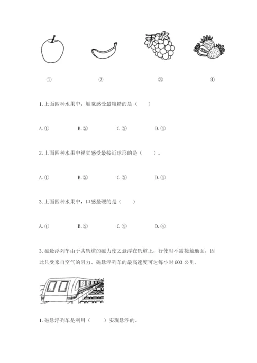 教科版小学科学二年级下册期末测试卷附答案（研优卷）.docx