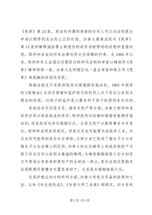 妇女权益保障考察报告 (2).docx