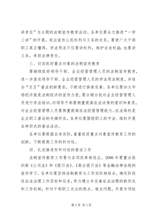 企业法制宣传教育工作要点.docx