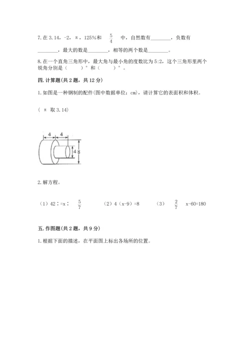 六年级下册数学《期末测试卷》附答案【达标题】.docx