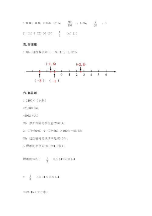 小升初六年级期末试卷最新.docx