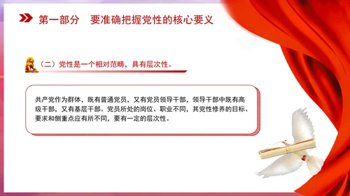 党性修养党课在强化五个修养上下功夫 筑牢党性根基PPT课件