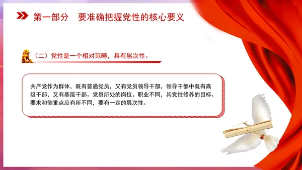党性修养党课在强化五个修养上下功夫 筑牢党性根基PPT课件