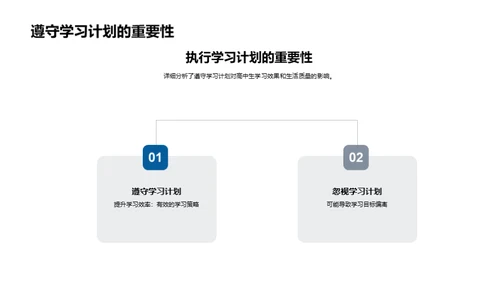 高中生活的航标