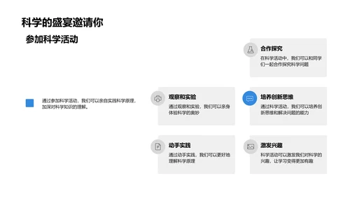 科学家的工作与影响PPT模板