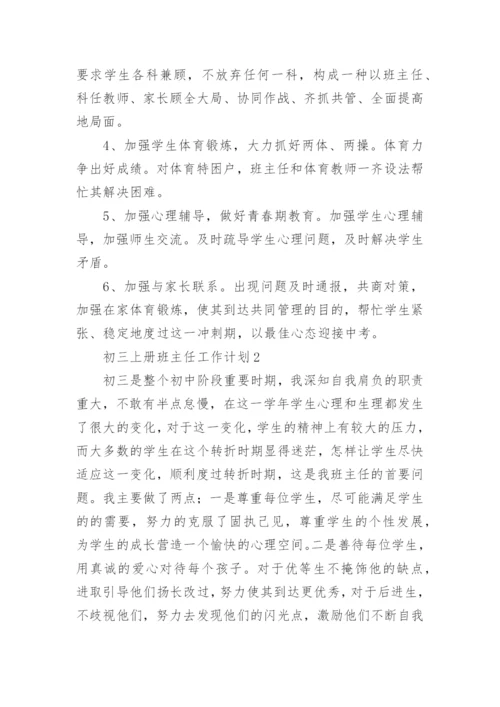 初三上册班主任工作计划.docx