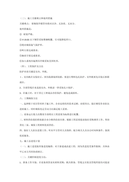 多联机空调系统综合项目施工专项方案.docx