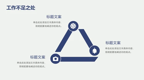 白色高级极简通用PPT模板