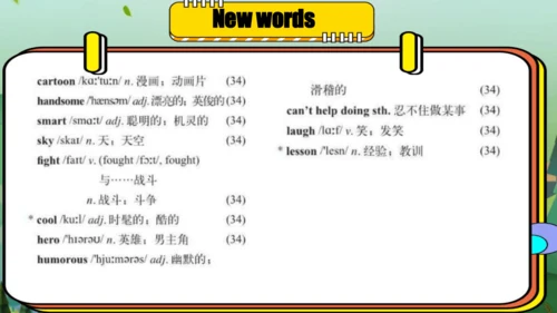 Module 5 Cartoons Unit 1 课件（共22张PPT,内嵌音频）(外研版八年级下册