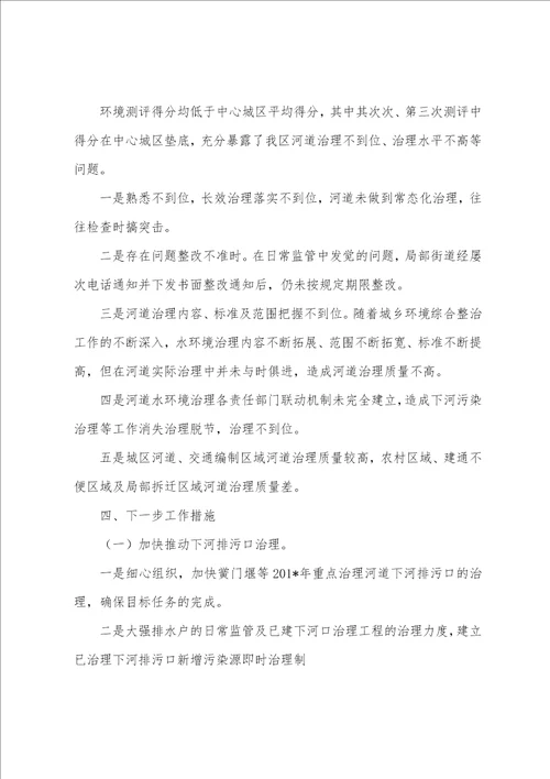 2023年水环境治理总结