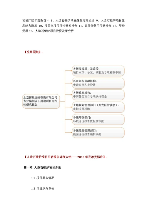 推荐人造石壁炉项目可行性研究报告技术工艺 设备选型 财务概算 厂区规划标准方案设计