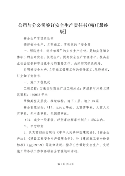 公司与分公司签订安全生产责任书(精)[最终版] (5).docx