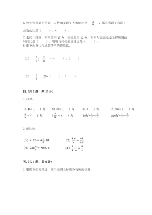 苏教版数学六年级下册试题期末模拟检测卷（夺冠）.docx