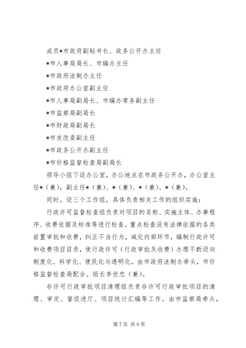 行政审批权相对集中改革工作方案.docx