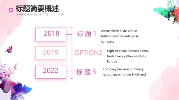 粉色唯美美容美睫培训工作总结PPT