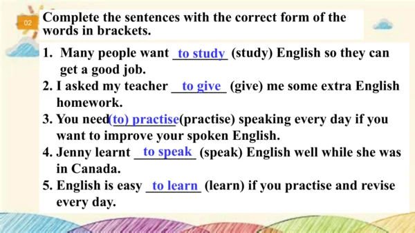 Module 7 English for you and me Unit 3 Language in