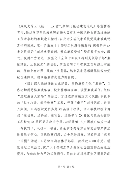 党风廉政宣传教育月活动总结.docx