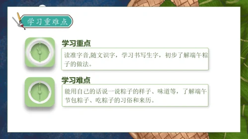 【核心素养】部编版语文一年级下册-9. 端午粽 第1课时（课件）