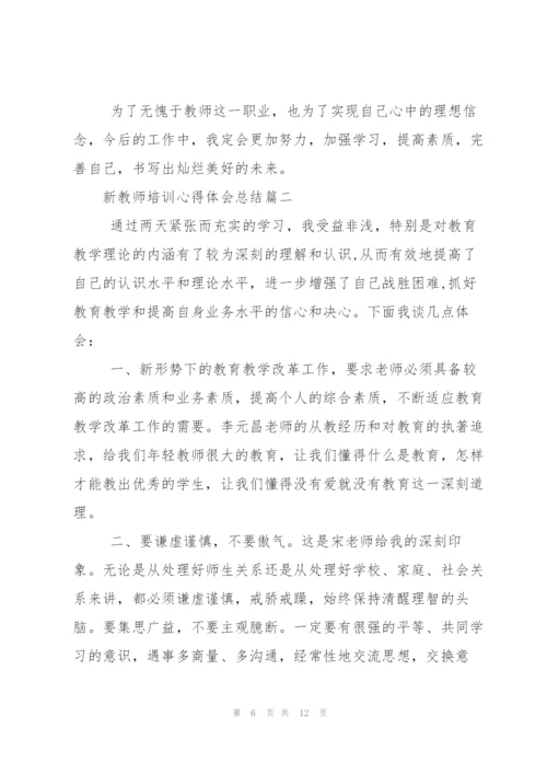 新教师培训心得体会总结.docx