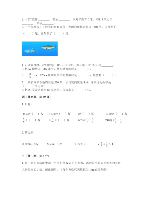 苏教版数学小升初模拟试卷含答案【轻巧夺冠】.docx