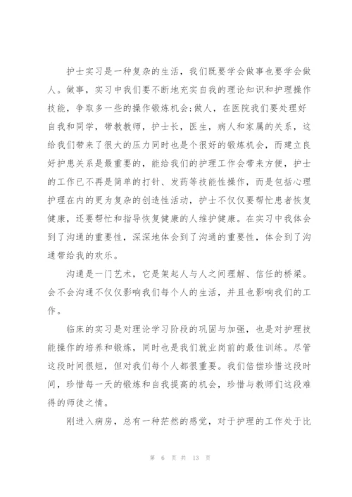 护士实习生总结5篇.docx