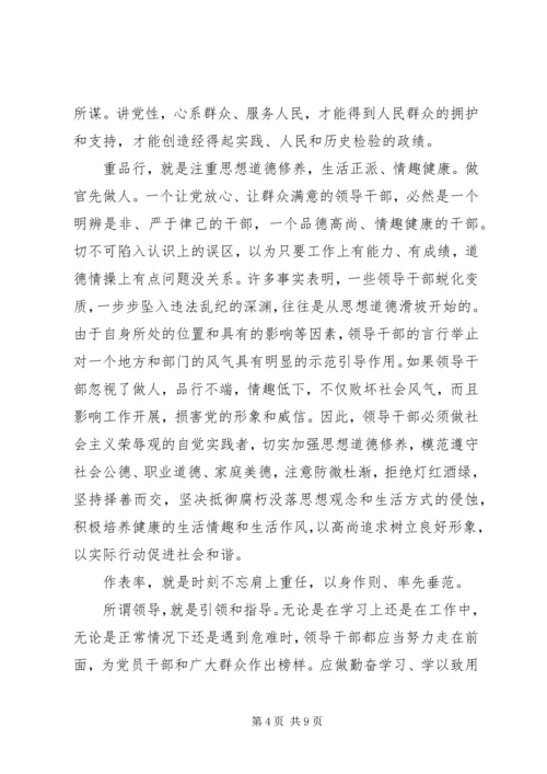 党员讲党性重品行学习总结.docx