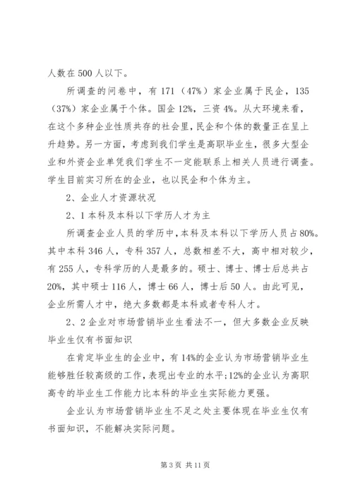 人才市场调研报告范文.docx