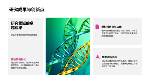 研究团队年度回顾PPT模板