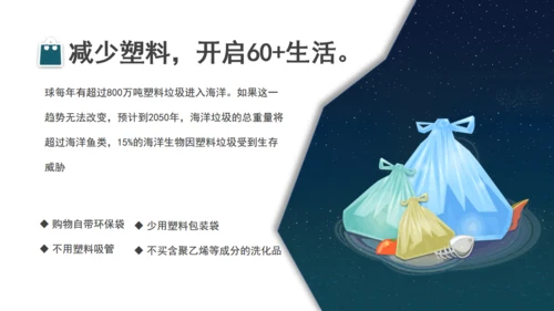 节能环保地球一小时绿色能源通用PPT模板
