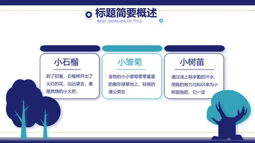 蓝色圣诞快乐圣诞节组织活动策划PPT