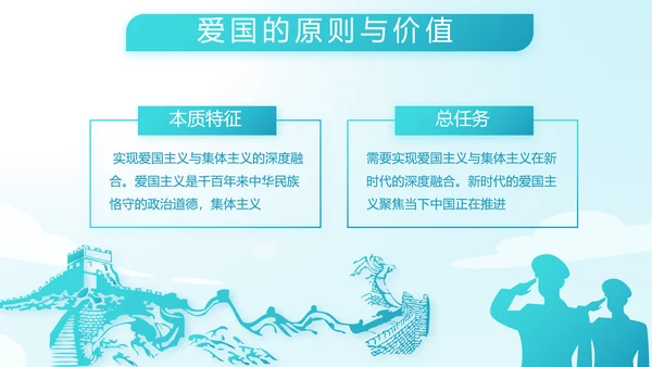 蓝色大海海军工作总结动态PPT模板