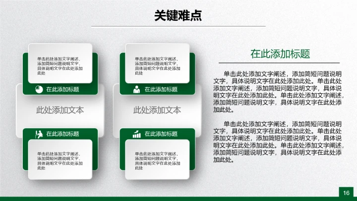 绿色清新毕业论文答辩PPT开题报告PPT