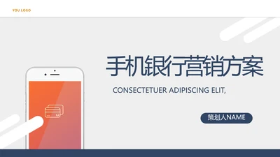 手机银行营销方案工作总结汇报PPT