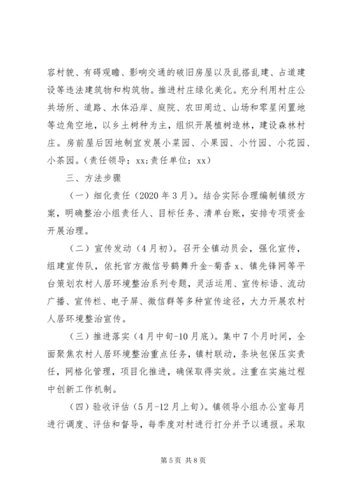 乡镇环境整治实施方案.docx