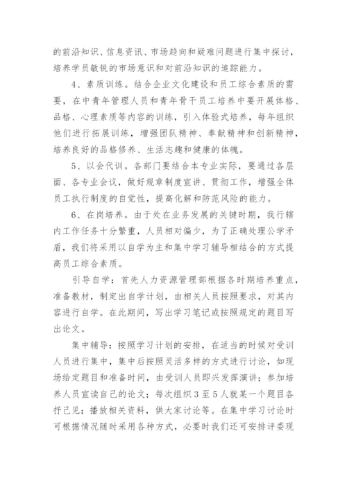 人才培养计划实施方案.docx