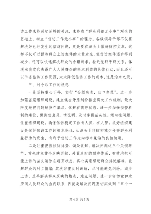 信访工作的思考及设想.docx