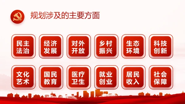 红色大气党建党支部年终述职报告PPT
