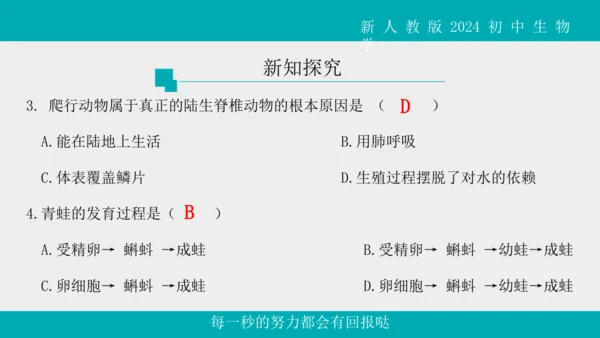 人教版生物七年级上册2.2.2《脊椎动物》（第1课时）课件(共42张PPT)+视频素材