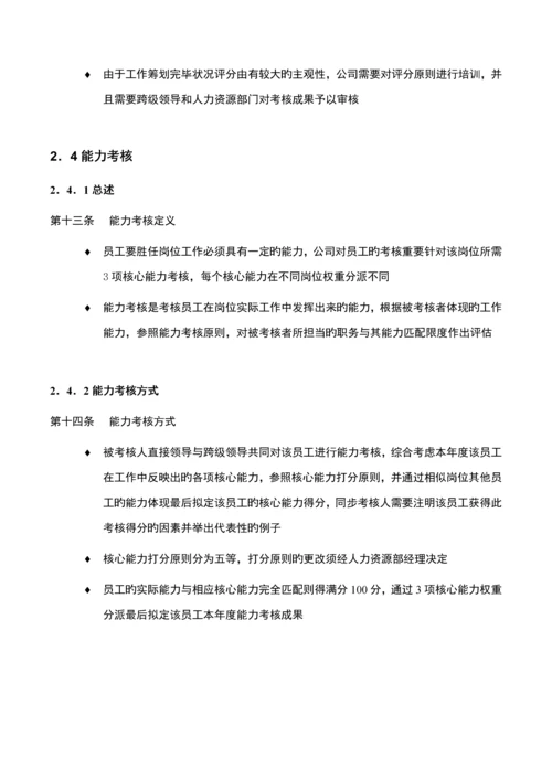 湖南公司绩效考评标准手册.docx