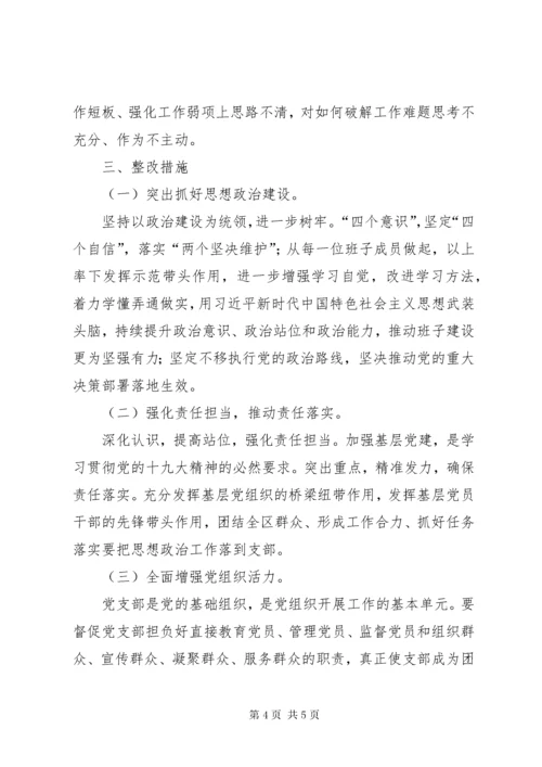 7巡视整改专题组织生活会支部委员会对照检查材料.docx