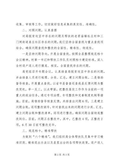 脱贫攻坚问题整改报告 (3).docx