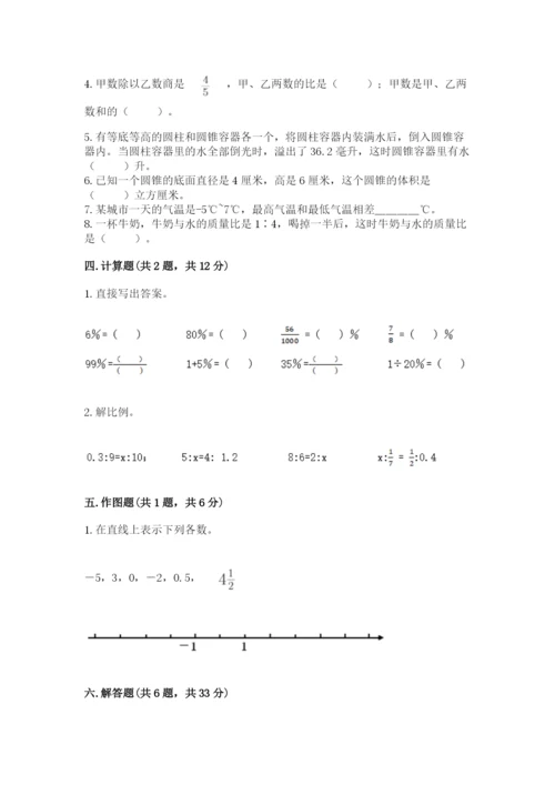 小升初数学期末测试卷【预热题】.docx