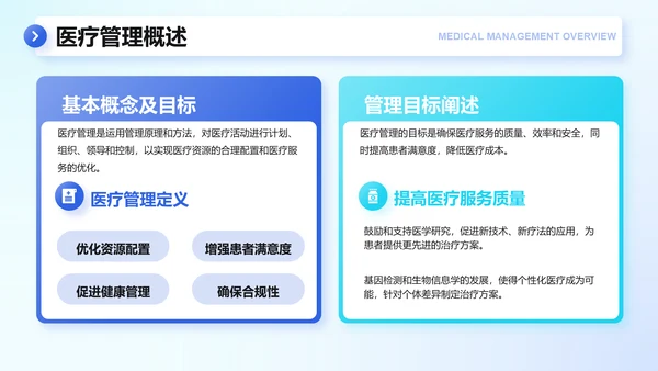 蓝色3D风医学健康科普与专业培训PPT模板
