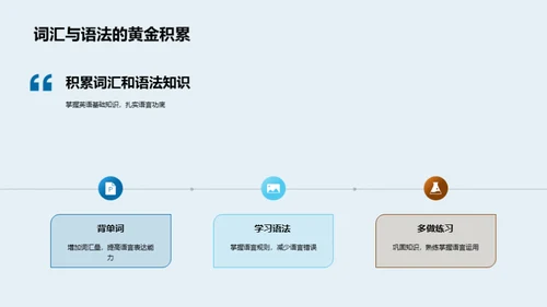 英语学习，通向成功的桥梁