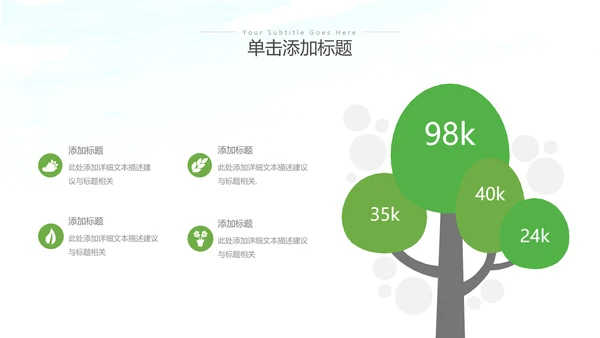 绿色环保生态环境城市绿化工作总结汇报PPT