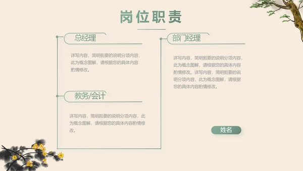 手绘中国风寓言故事阅读动态PPT封含视